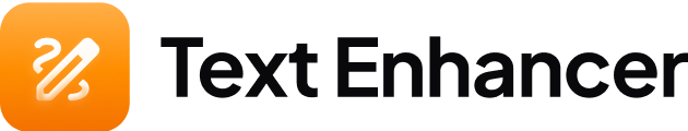 text enhancer ai logo
